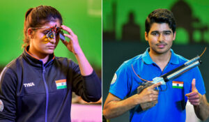 Olympics Paris 2024: Manu Bhaker and Saurabh Chaudhary